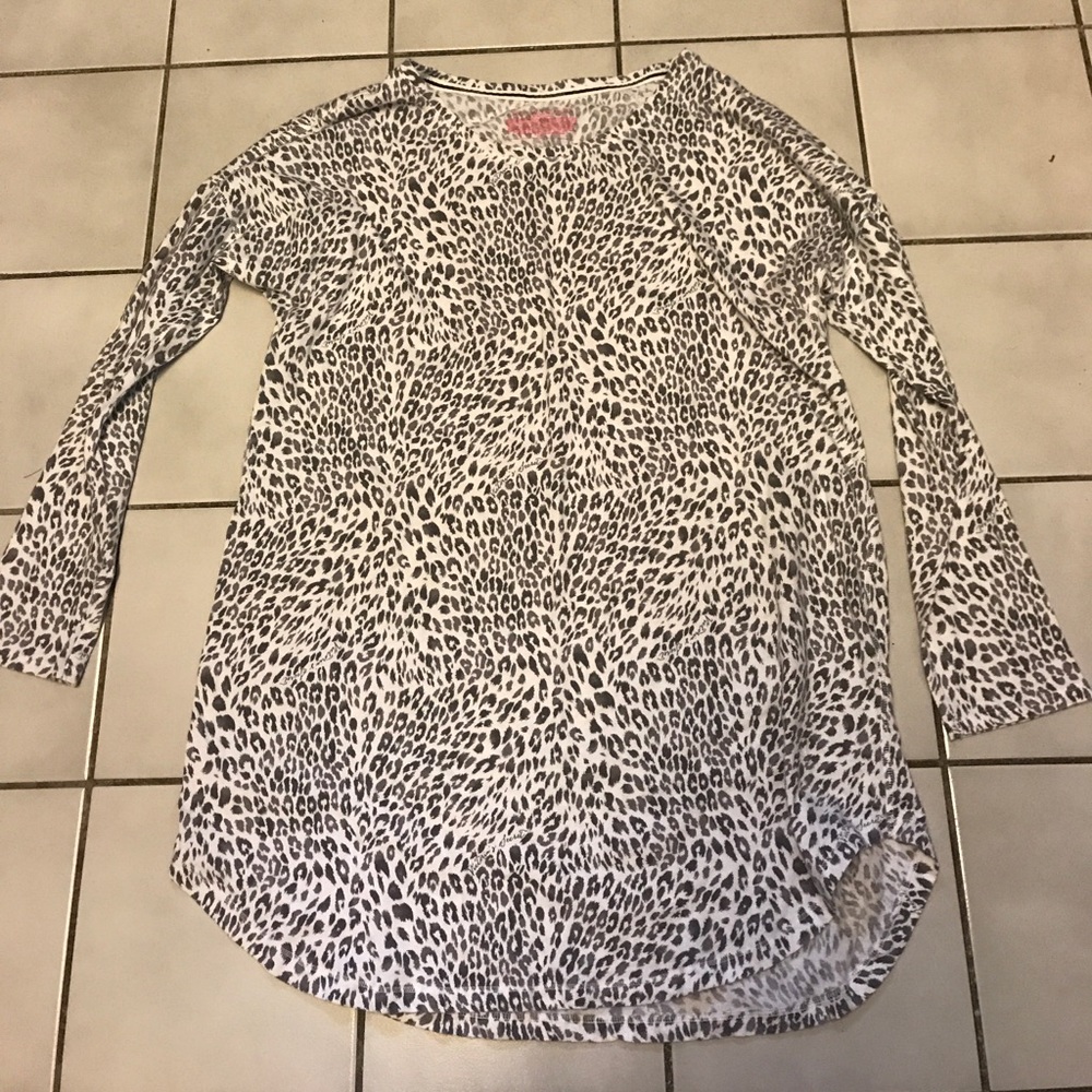 Victoria’s Secret animal print long sleeve top