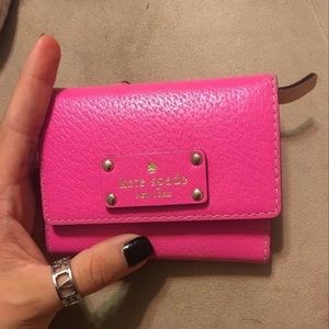 Pink Kate Spade Wallet