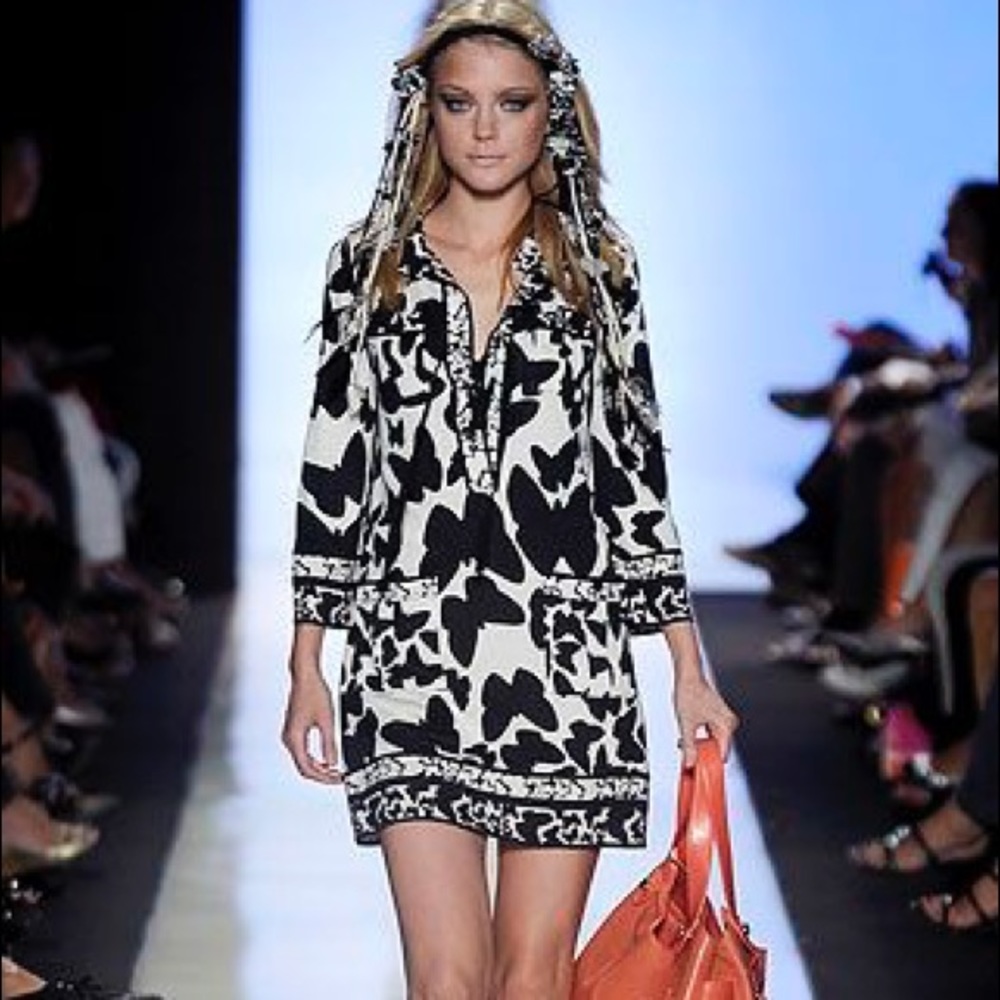 DVF Sybil Butterfly Dress