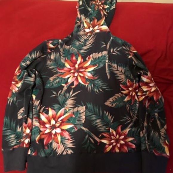 supreme floral hoodie ss12