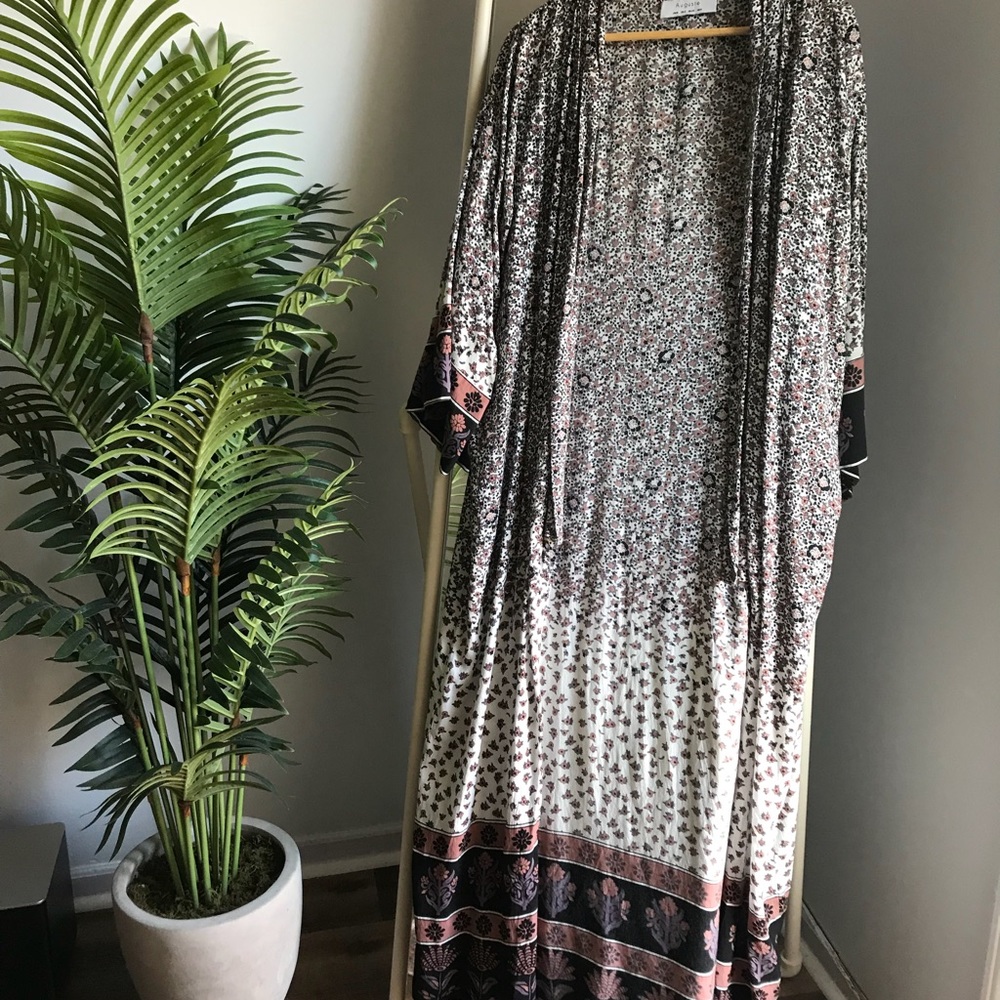 Floral kimono