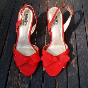 Coach Sandal Heels Size 8.5 Coach Sandal Heels Size 8.5