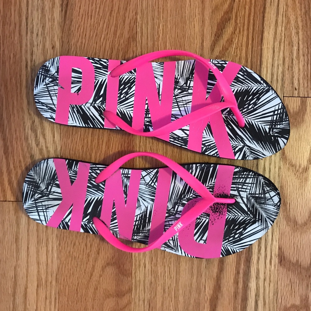PINK flip flops