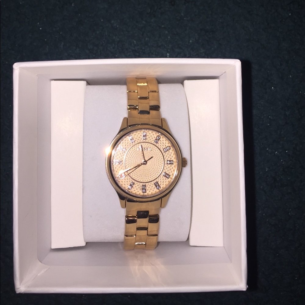 Fossil women's watch-elegant, rose gold tone!