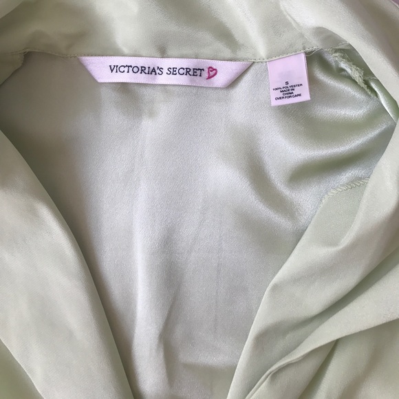 Victoria's Secret PJ Top Small Green - Picture 3 of 4