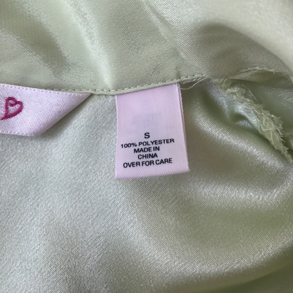 Victoria's Secret PJ Top Small Green - Picture 4 of 4