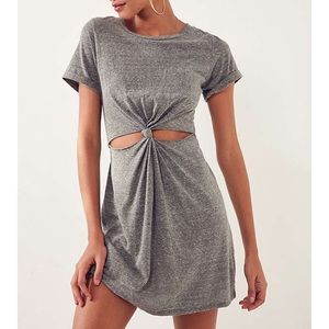 Honey punch cut out tshirt dress