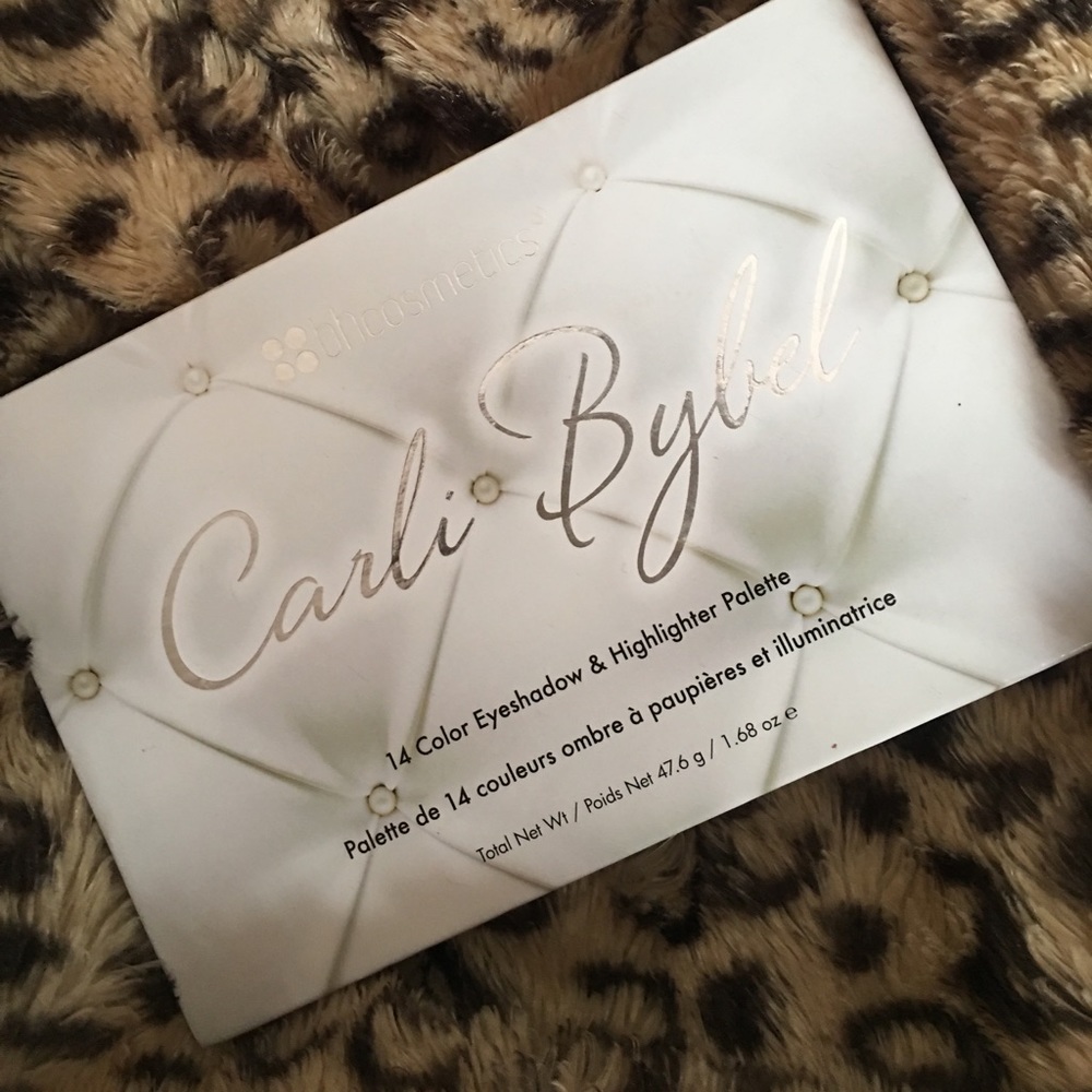 Carli Bybel limited edition eyeshadow palette