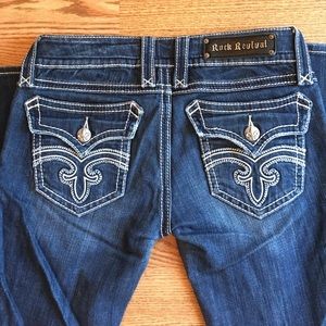 Rock Revival Boot Cut Jeans 28