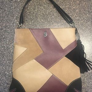 Sondra Roberts shoulder bag Suede