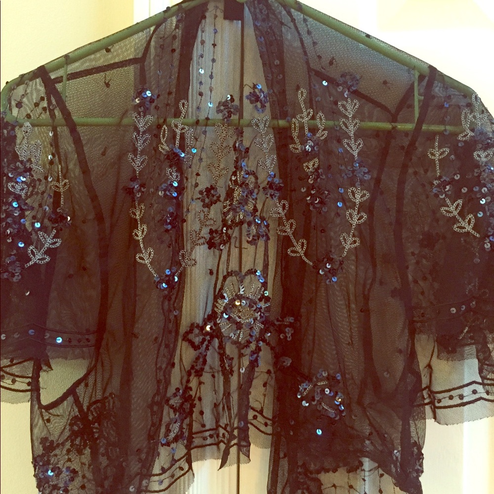 Express Sequin Cardigan