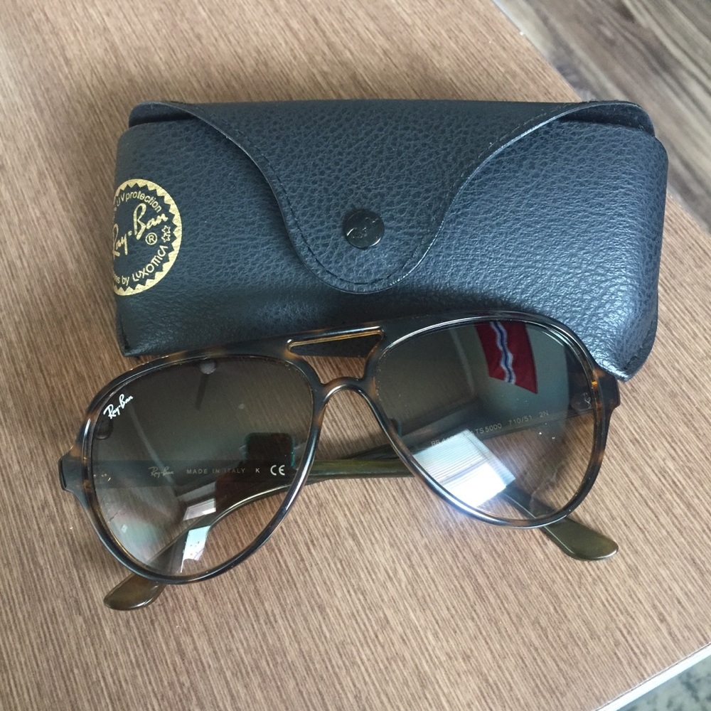 Ray ban aviators CATS 5000 tortoise shell