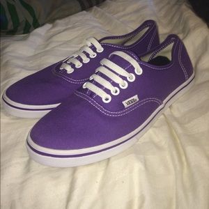 Women's Purple Vans