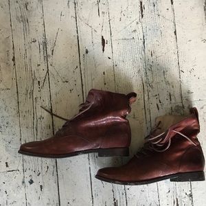 Frye Lace Up Boots