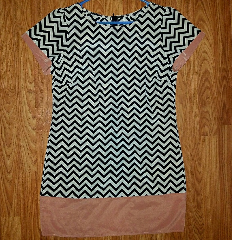 Chevron Shift Dress
