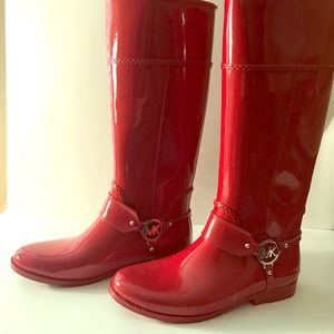 MK rain boots