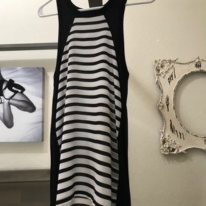 Stripped long tank size XS