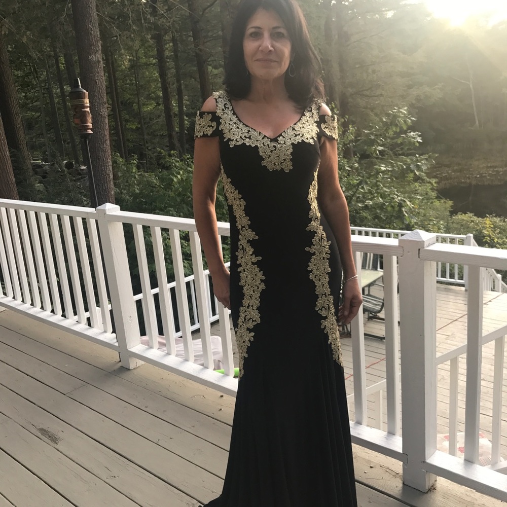 Long Black evening gown