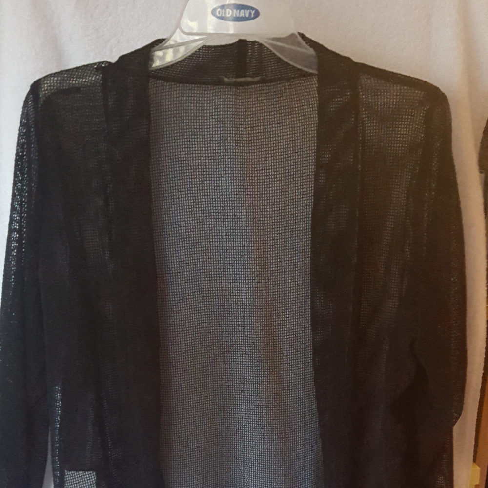 Dorin Frankfurt Mesh open-front Cardigan size 3
