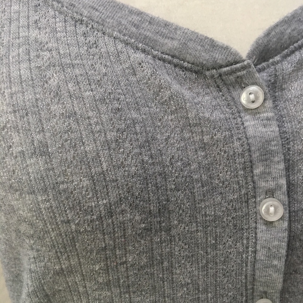 Victoria's Secret Metallic Henley - Picture 3 of 5