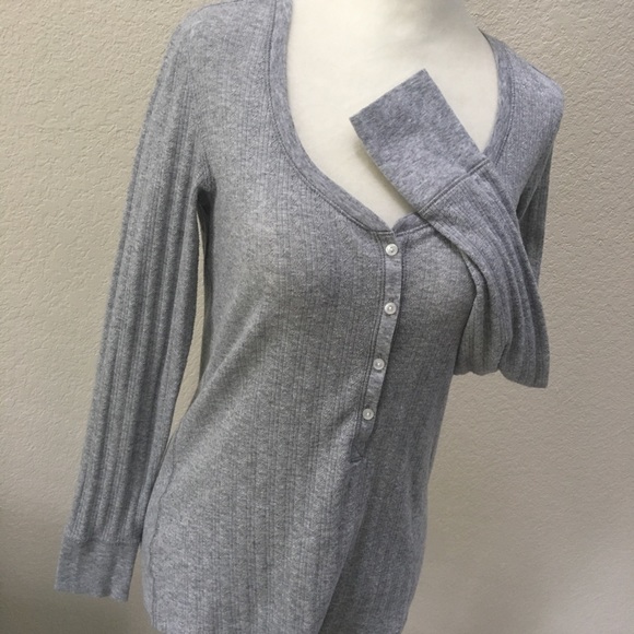 Victoria's Secret Metallic Henley - Picture 2 of 5