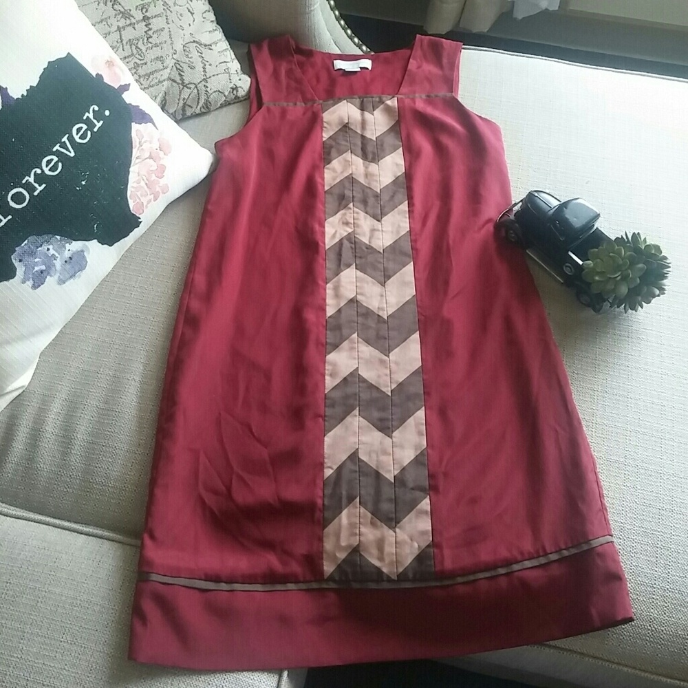 Jessica Simpson Maroon Dress