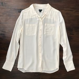 J. Crew blouse. J. Crew blouse.