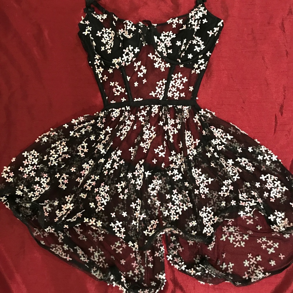 Victoria's Secret Floral Sexy Apron