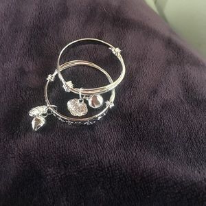 Silver baby's Anklet/Bracelet with bell