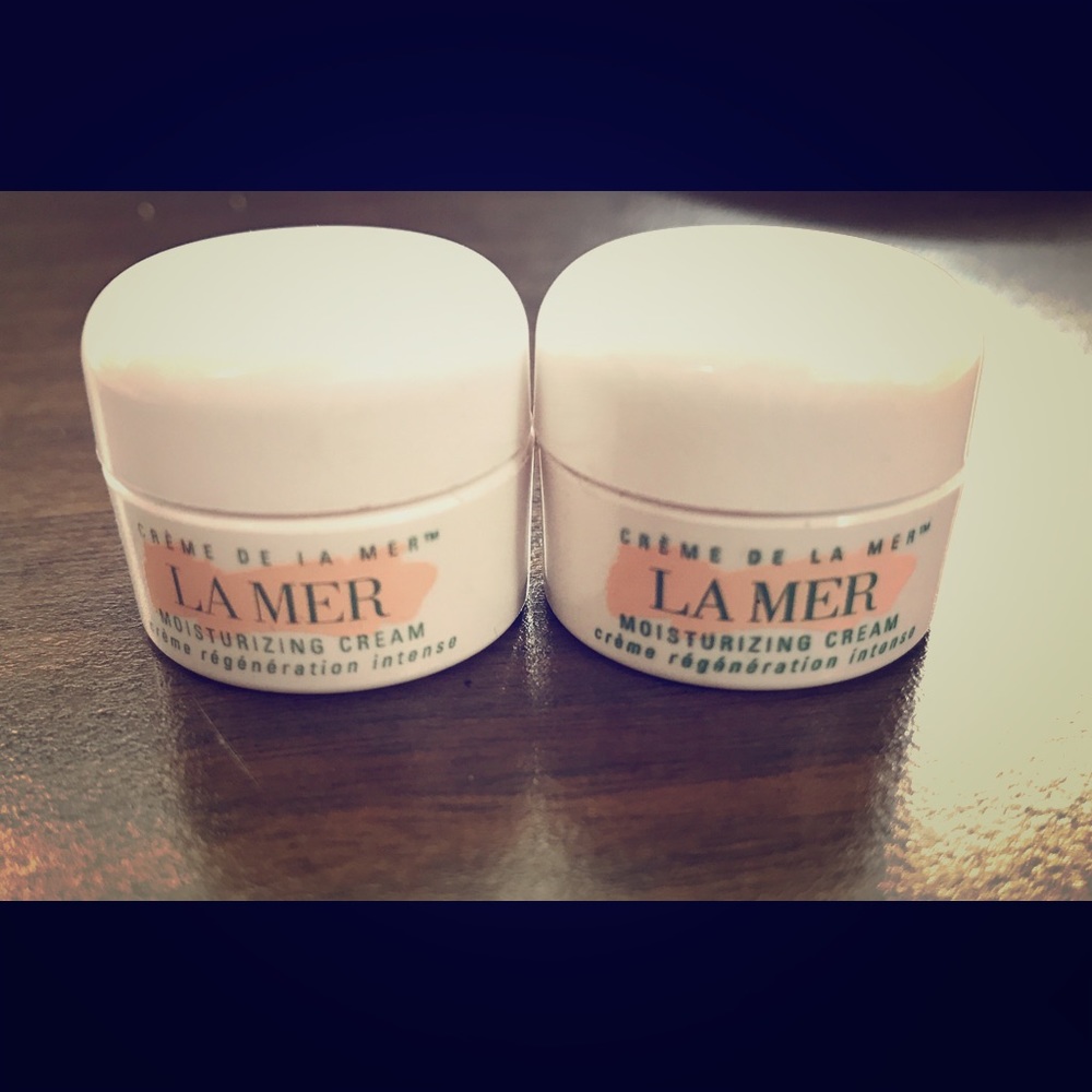 LA MER moisturizing cream x 2 (3.5ml x2)