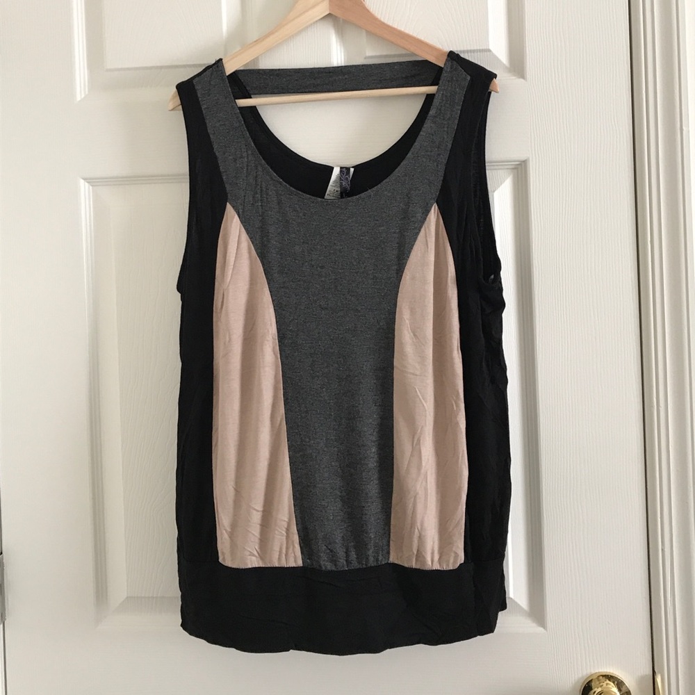Plus Size multi color blouse