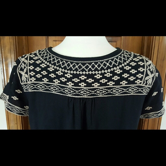 Perfect boho babydoll swing dress EUC - Picture 5 of 6