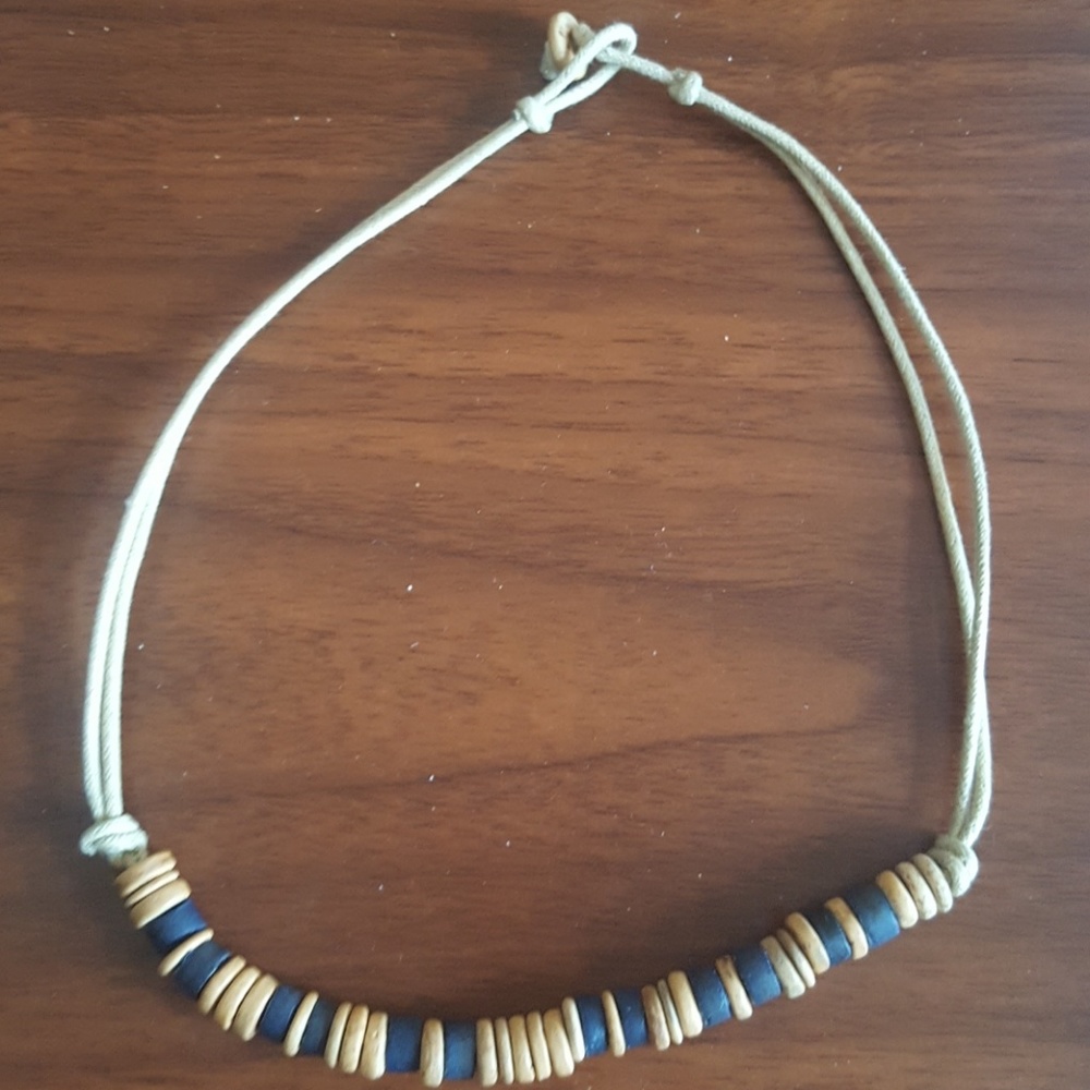 Wood Bead Necklace