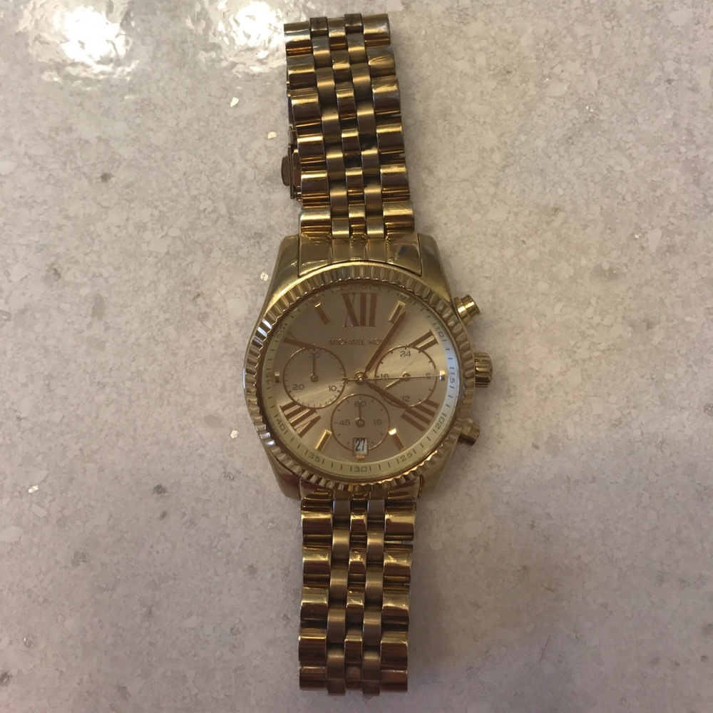 Michael Kors gold watch