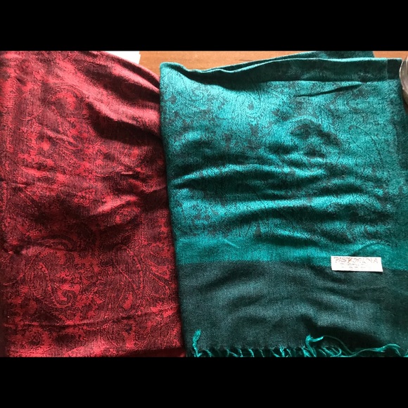 Two Pashmina wraps - Picture 2 of 3