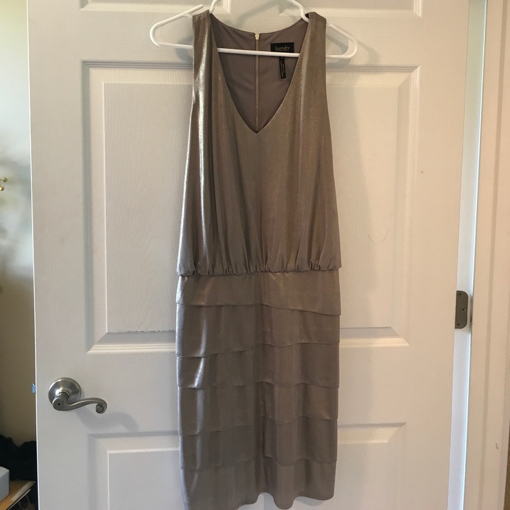 Gold dress!