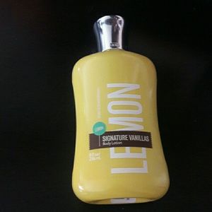Bath & Body Works  Retired Lemon Body Lotion