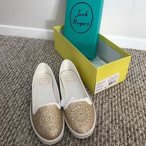 NEVER WORN JACK ROGERS MILA GLITTER