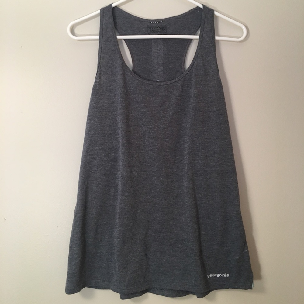 Patagonia grey tank
