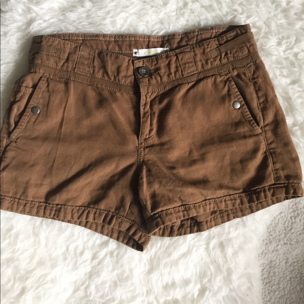 Hei hei by anthropologie camel shorts