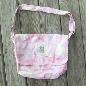 Little Giraffe Pink Camo baby bag