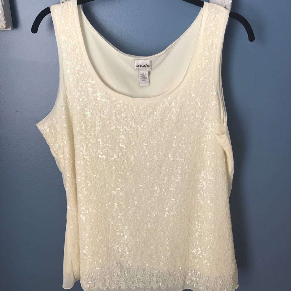 Chico's Sleeveless Top, Size 3