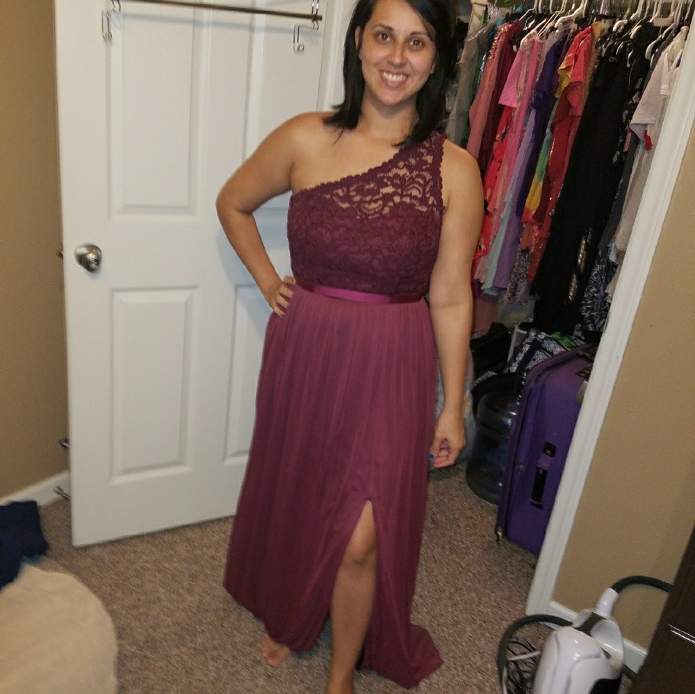 David's bridal bridesmaid dress formal dress