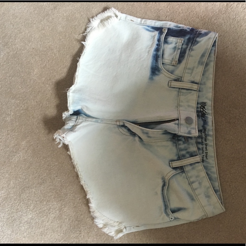 Jean shorts from Target