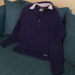 Patagonia pull over fleece