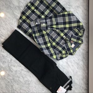 GYMBOREE boy button down shirt