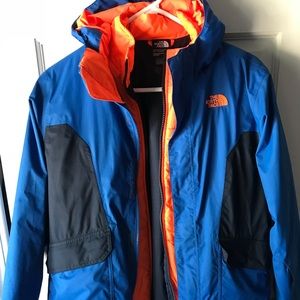North Face Vortex 3 in 1 tri-climate jacket EUC