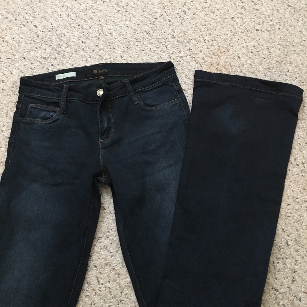 Sz 4 Kut from thCloth soft dark blue flares