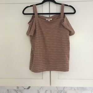 Madewell cut out sleeve t-shirt