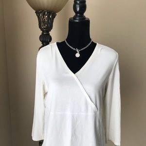 J. Jill Supersoft Crossover Tee